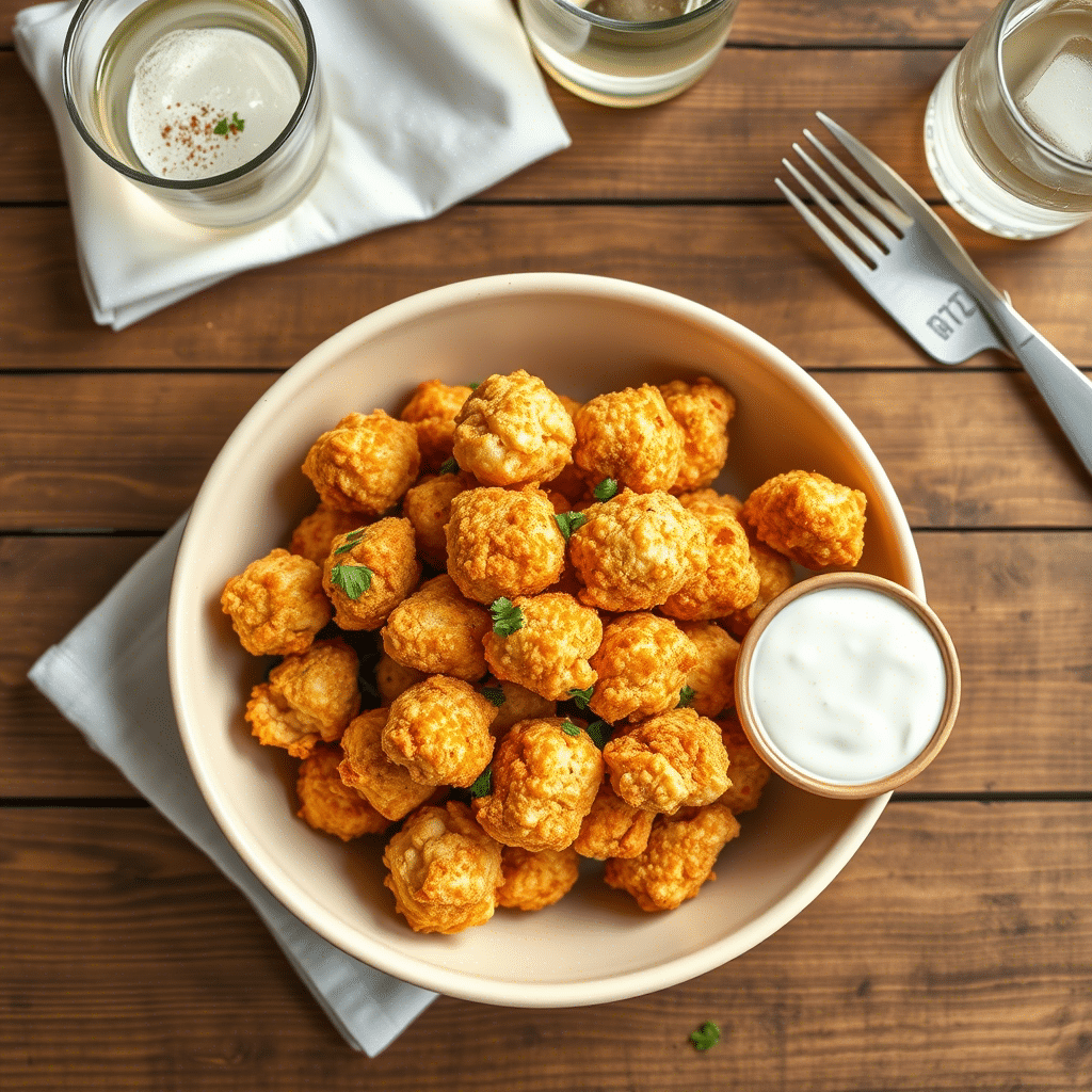 Air Fryer Popcorn Chicken Recipe