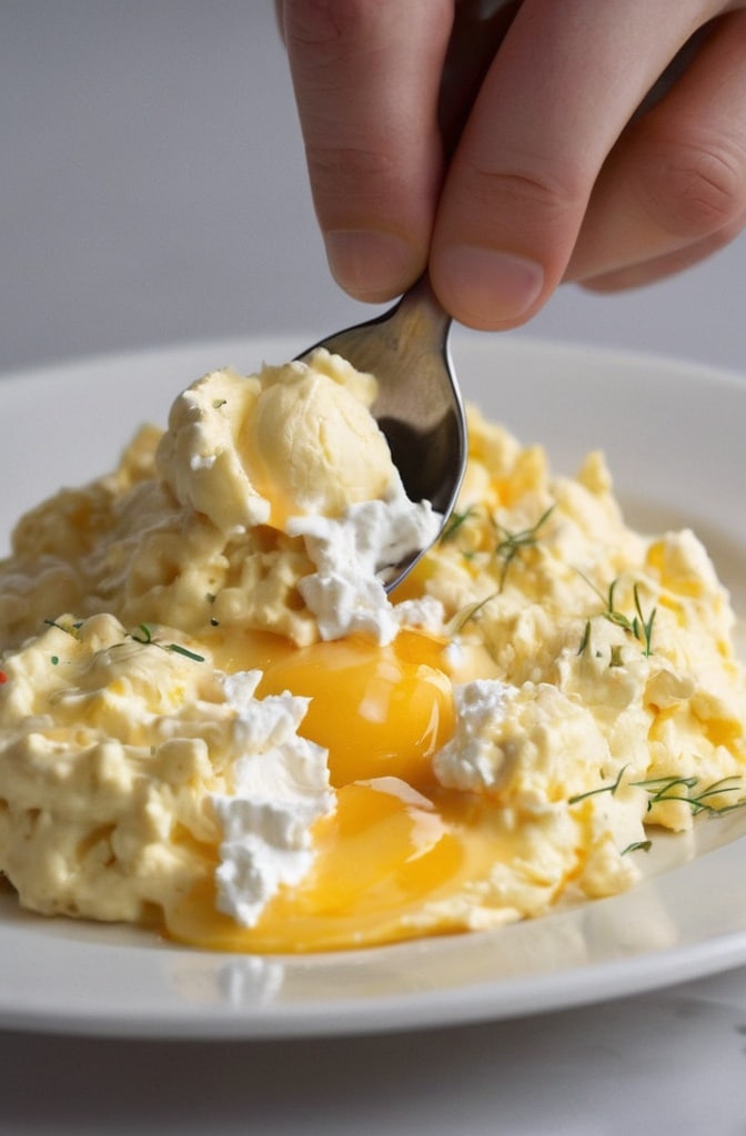 What Are Creamy Cottage Cheese Scrambled Eggs?